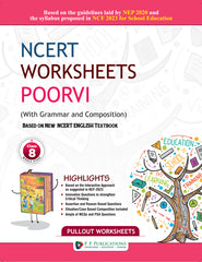 NCERT Pull-Out Worksheets Poorvi English Class 8 With Grammar and Composition
