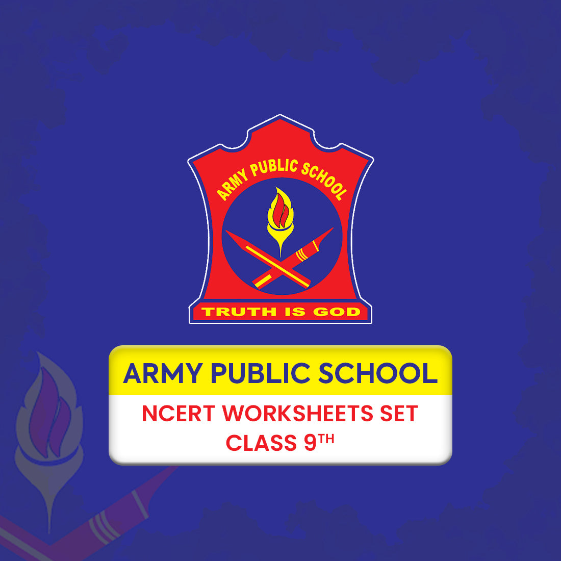 Army Public School Class 9 Worksheet Set