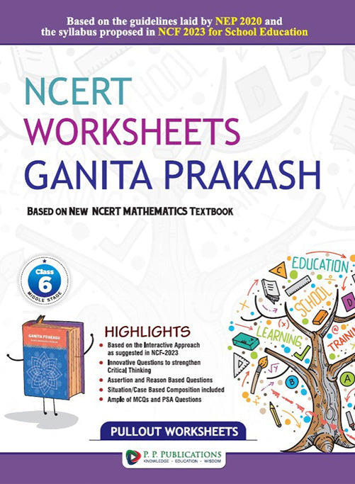 NCERT Worksheets Ganita Prakash VI (Mathematics)