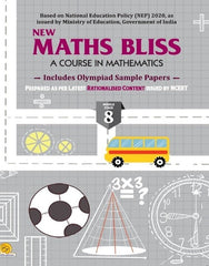 New Maths Bliss-8 With Worksheet (UK Edition)