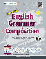 Let's Learn English Grammar & Composition-8 (With Free Worksheet)