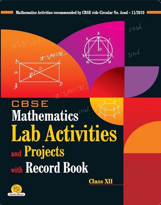 CBSE Mathematics Lab Activities And Projects With Record Book-12