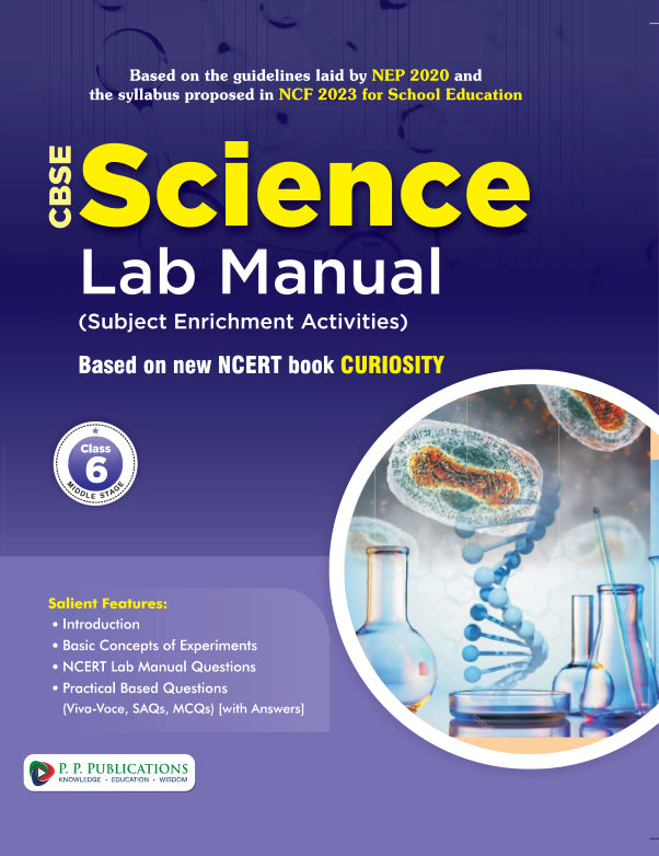 CBSE Science Lab Manual Class 6 Based on New NCERT Book Curiosity